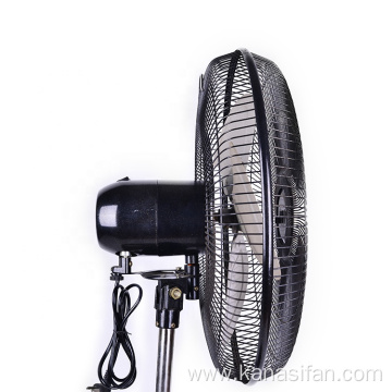 silent Metal cooling Stand Fan With Aluminum